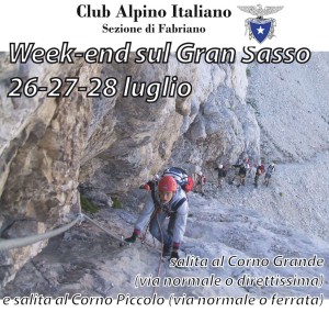 week end sul Gran Sasso 26-27-28 Luglio 2013