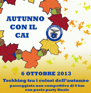 Autunno con il CAI 2013